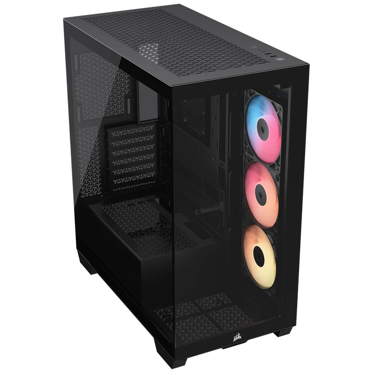 Corsair 3500X RS-R PC Case, Mid-Tower, E-ATX, RGB, Tempered Glass - black : image 2