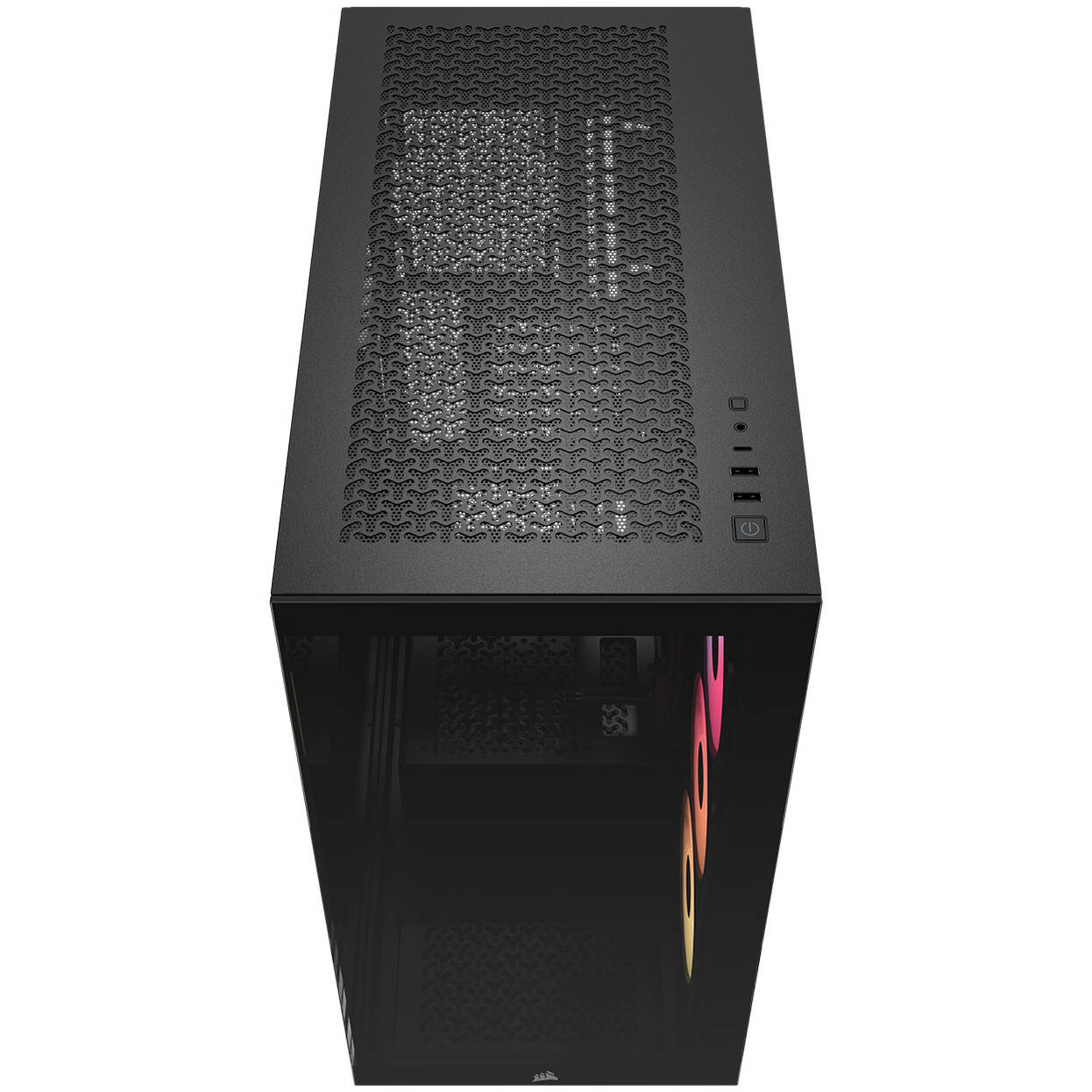 Corsair 3500X RS-R PC Case, Mid-Tower, E-ATX, RGB, Tempered Glass - black : image 3