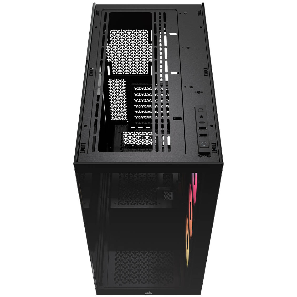 Corsair 3500X RS-R PC Case, Mid-Tower, E-ATX, RGB, Tempered Glass - black : image 4