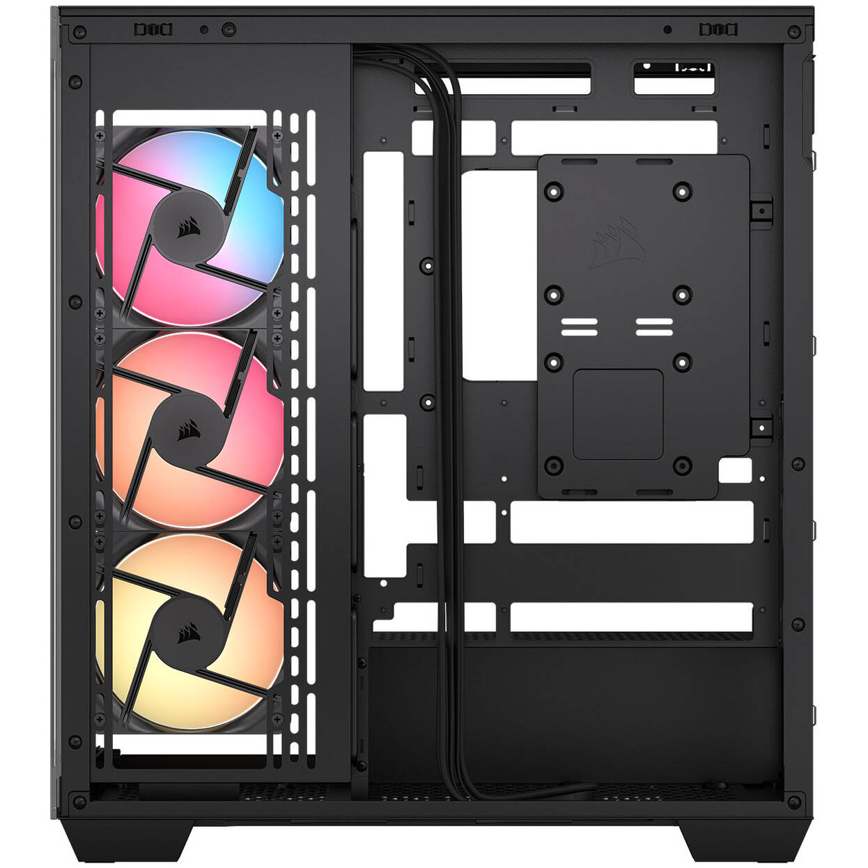 Corsair 3500X RS-R PC Case, Mid-Tower, E-ATX, RGB, Tempered Glass - black : image 6