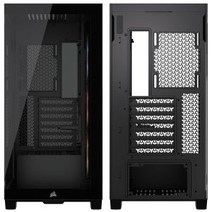 Corsair 3500X RS-R PC Case, Mid-Tower, E-ATX, RGB, Tempered Glass - black : image 7