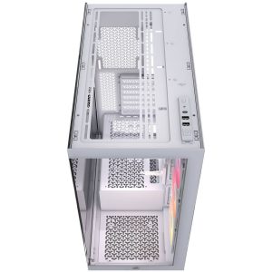 Corsair 3500X RS-R PC Case, Mid-Tower, E-ATX, RGB, Tempered Glass - white