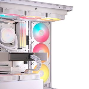 Corsair 3500X RS-R PC Case, Mid-Tower, E-ATX, RGB, Tempered Glass - white