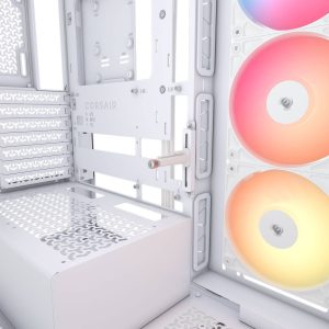 Corsair 3500X RS-R PC Case, Mid-Tower, E-ATX, RGB, Tempered Glass - white