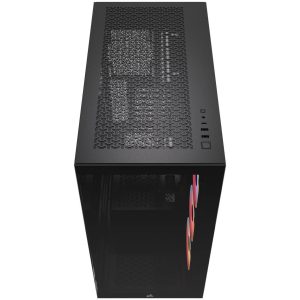 Corsair 3500X LX-R PC Case, Mid Tower, E-ATX, RGB, Tempered Glass - black