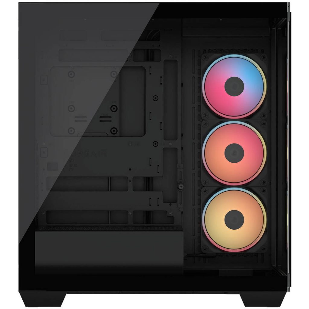 Corsair 3500X LX-R PC Case, Mid Tower, E-ATX, RGB, Tempered Glass - black