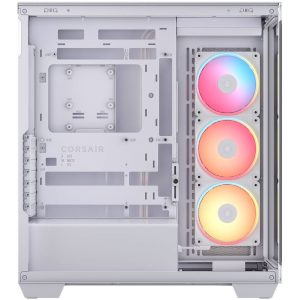Corsair 3500X LX-R PC Case, Mid-Tower, E-ATX, RGB, Tempered Glass - white