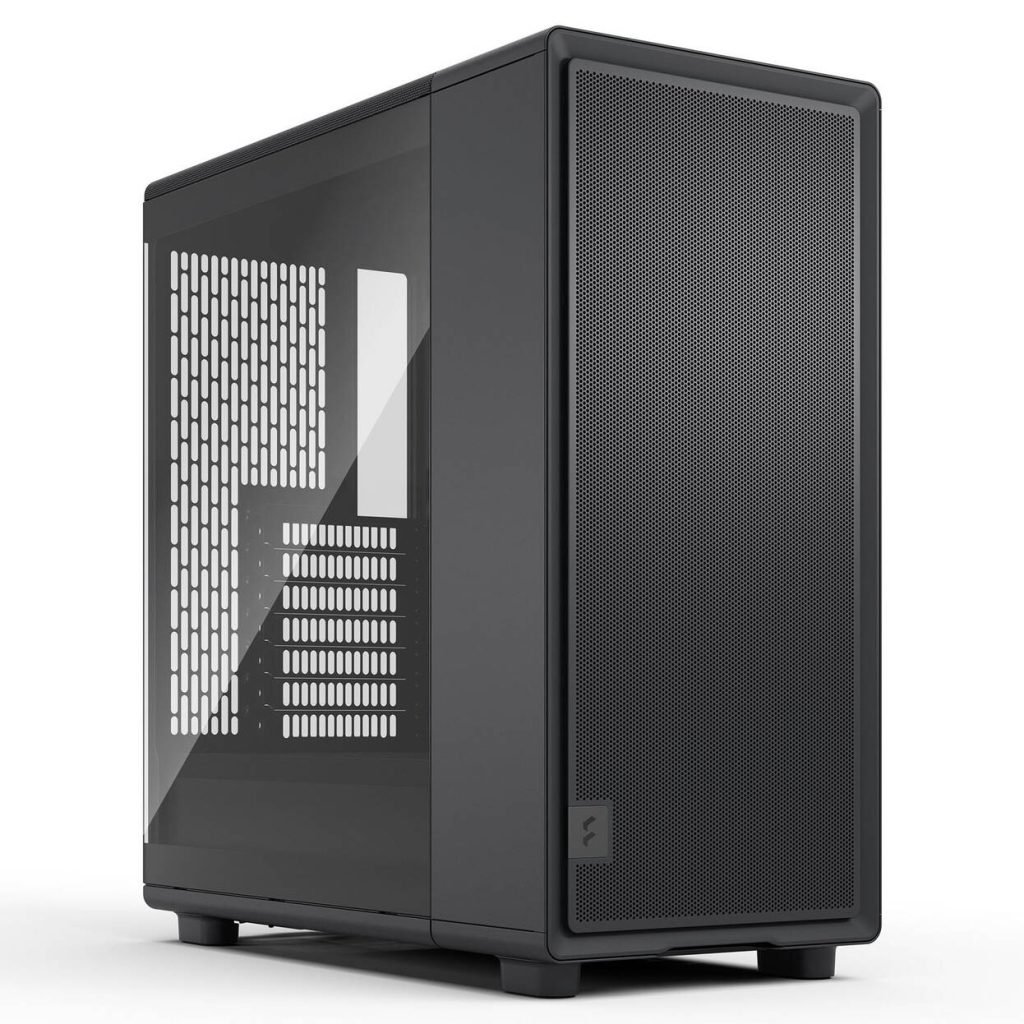 NZXT H5 Flow PC Case, Mid Tower, ATX, Tempered Glass - Black : image 1
