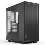 NZXT H5 Flow PC Case, Mid Tower, ATX, Tempered Glass - Black