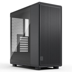 NZXT H5 Flow PC Case, Mid Tower, ATX, Tempered Glass - Black : image 1