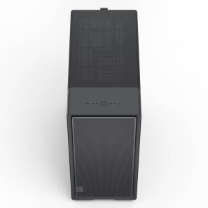 NZXT H5 Flow PC Case, Mid Tower, ATX, Tempered Glass - Black : image 3