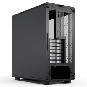 NZXT H5 Flow PC Case, Mid Tower, ATX, Tempered Glass - Black : image 7