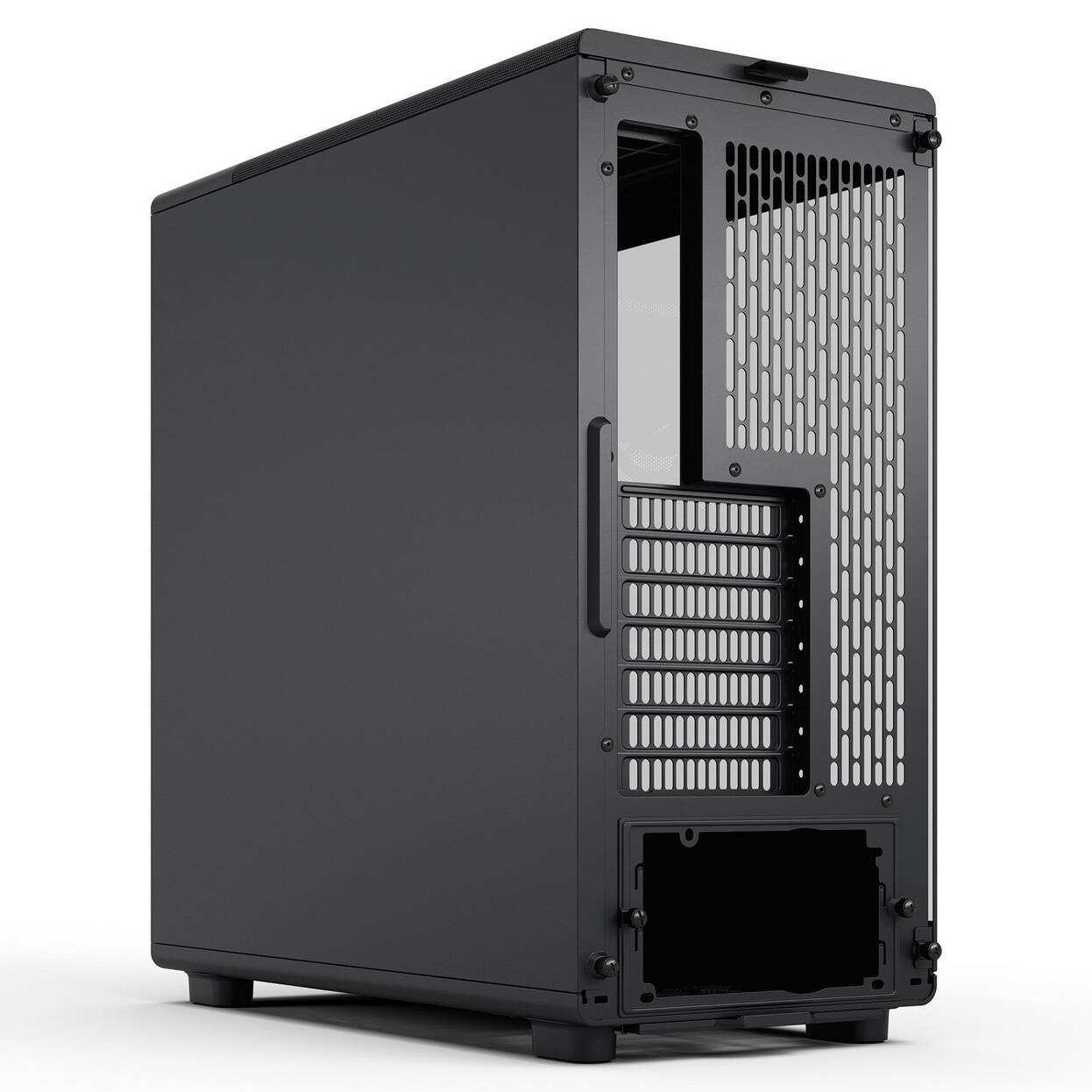NZXT H5 Flow PC Case, Mid Tower, ATX, Tempered Glass - Black : image 7
