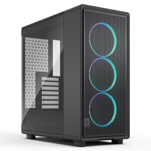 Fractal Design Epoch Black RGB TG Light tint PC case, mid-tower, ATX, tempered glass - black