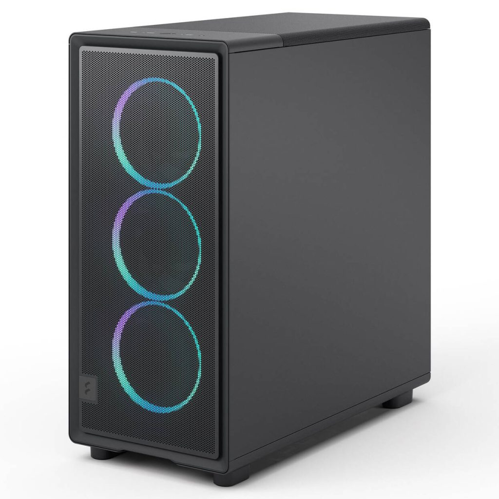 Fractal Design Epoch Black RGB TG Light tint PC case, mid-tower, ATX, tempered glass - black