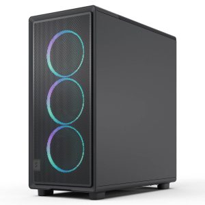 Fractal Design Epoch Black RGB TG Light tint PC case, mid-tower, ATX, tempered glass - black