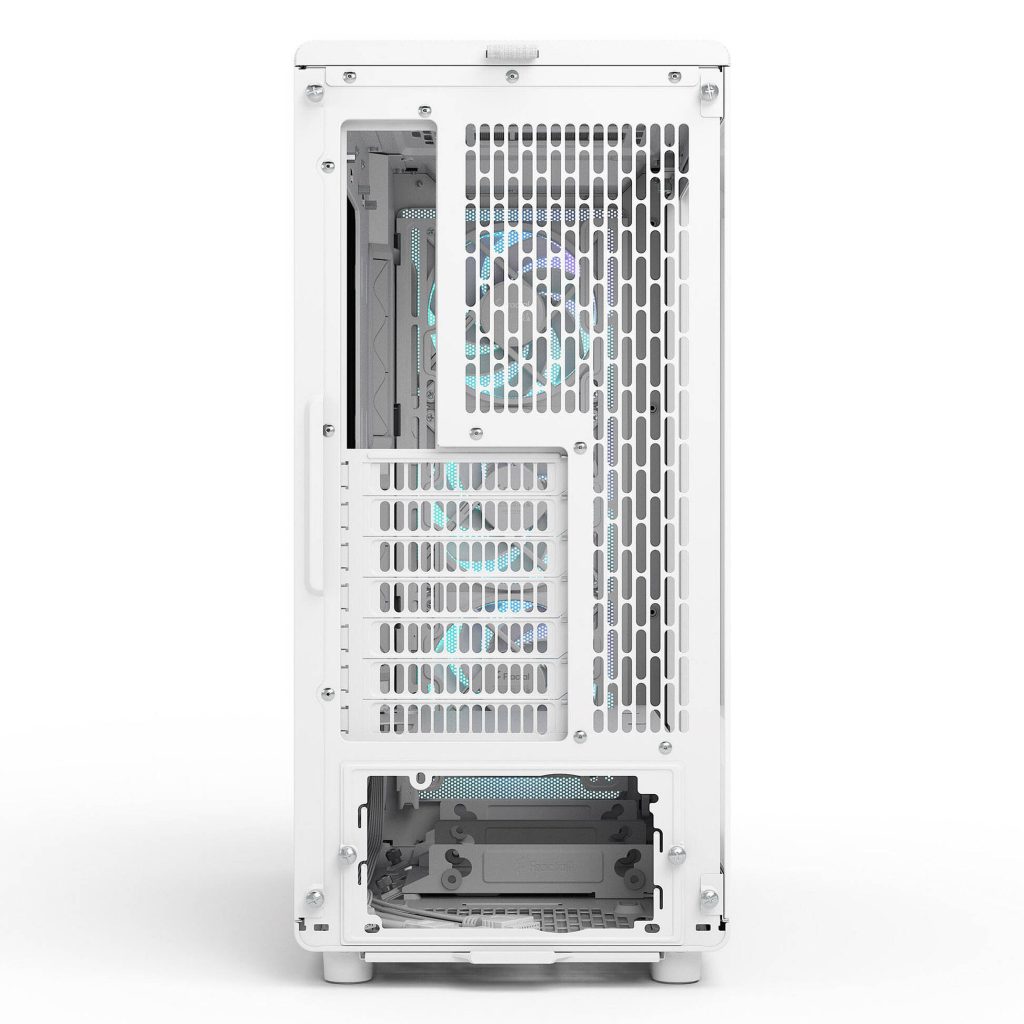Fractal Design Epoch White RGB TG Clear Tint PC Case, Mid Tower, ATX, Tempered Glass - White