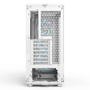 Fractal Design Epoch White RGB TG Clear Tint PC Case, Mid Tower, ATX, Tempered Glass - White