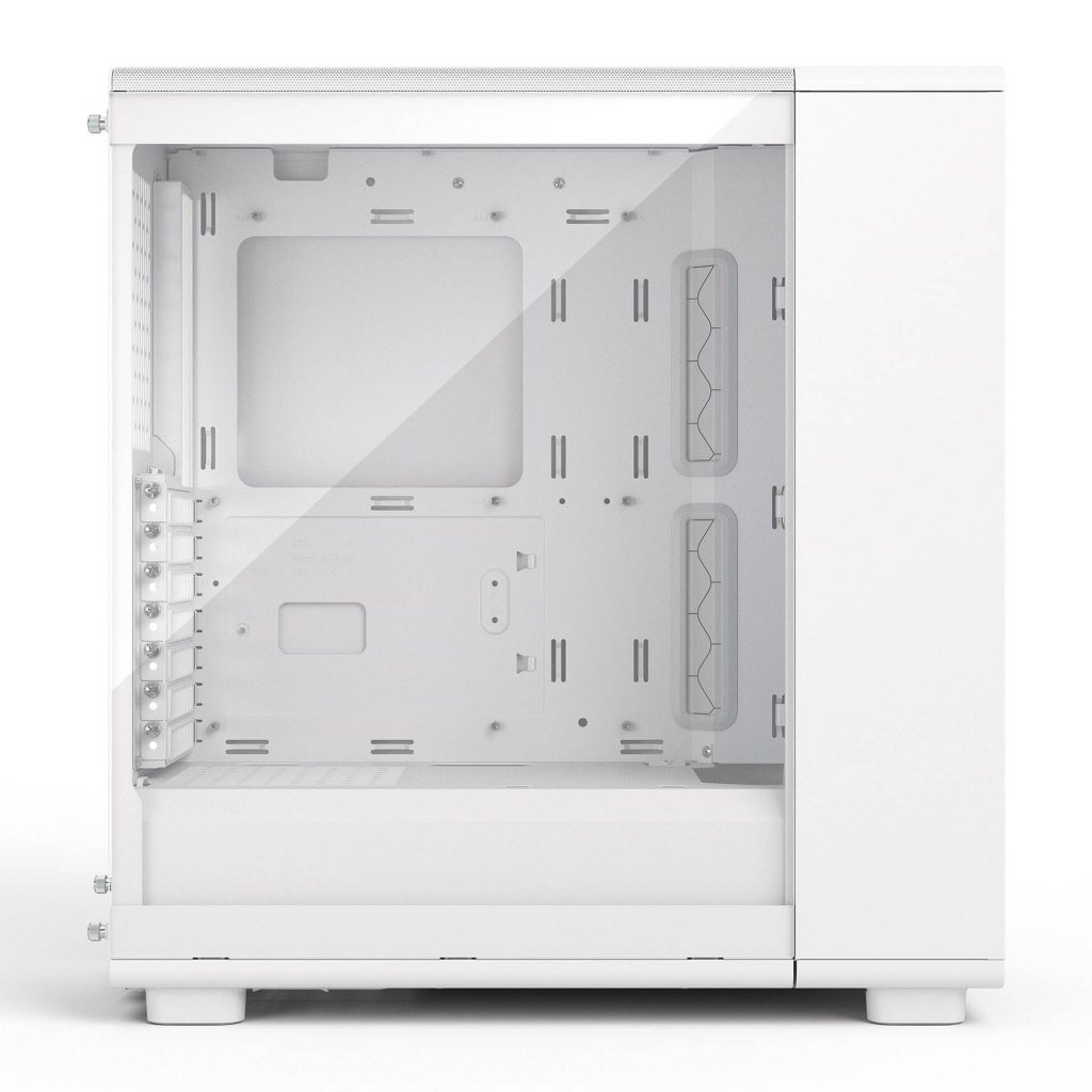 Fractal Design Epoch White RGB TG Clear Tint PC Case, Mid Tower, ATX, Tempered Glass - White