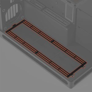 HAVN HS 420 Lower Fan Mount - Black : image 3