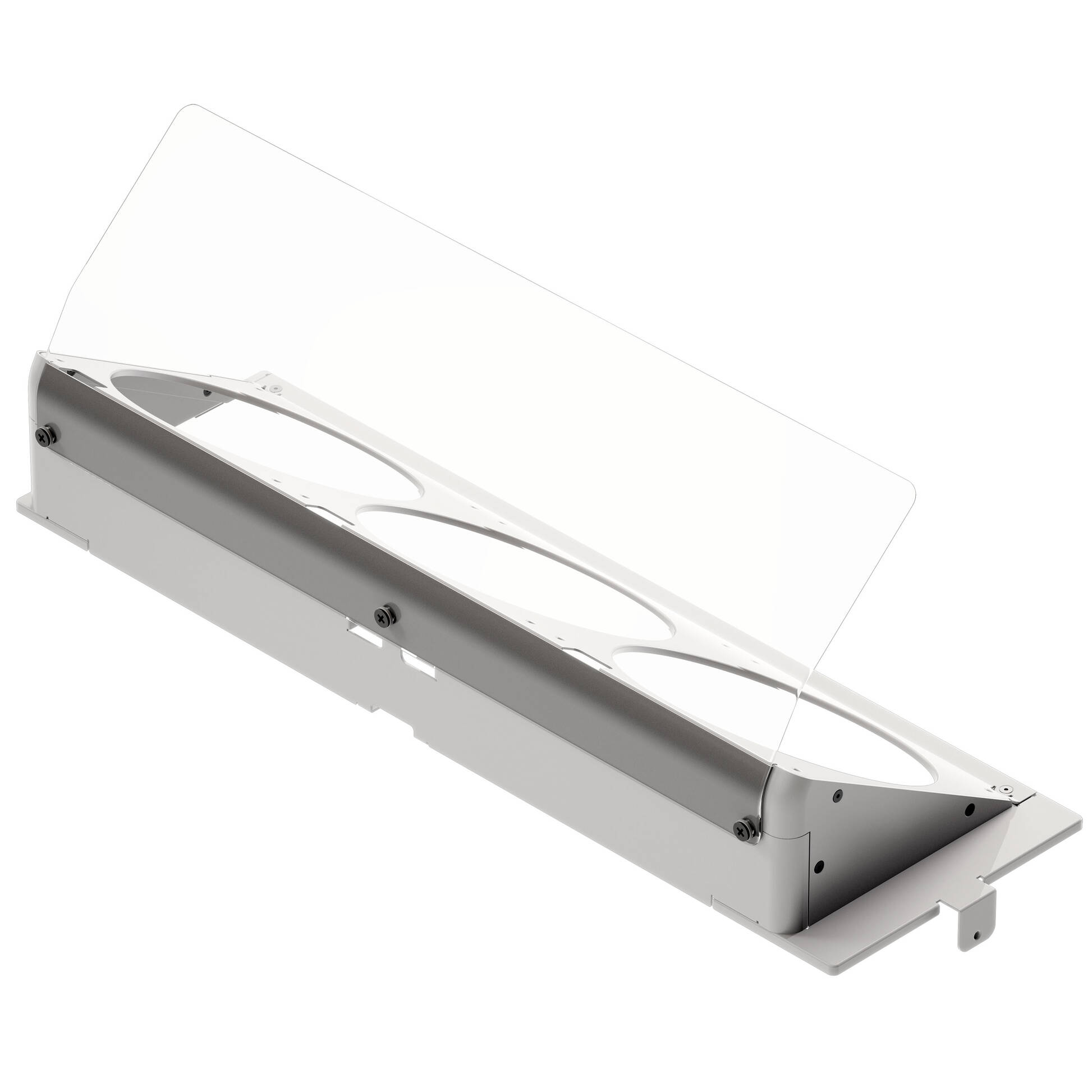 HAVN HS 420 Angled Bottom Fan Bracket - white