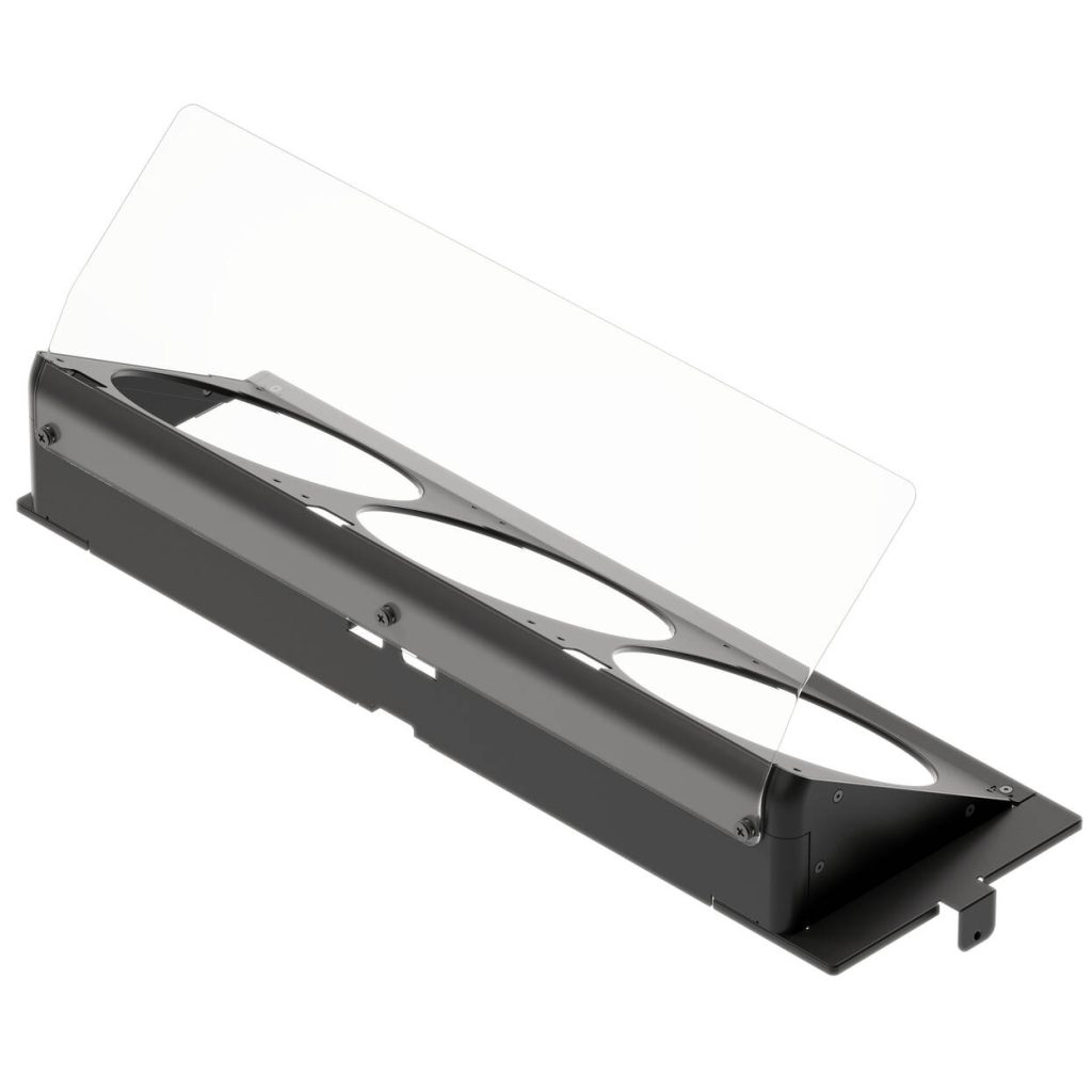 HAVN HS 420 Angled Bottom Fan Bracket - black