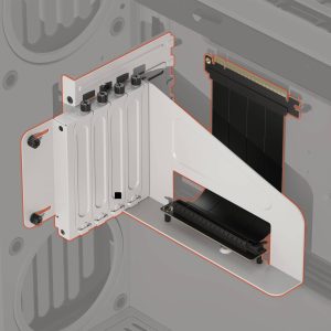 HAVN HS 420 Vertical GPU Mounting Bracket - white