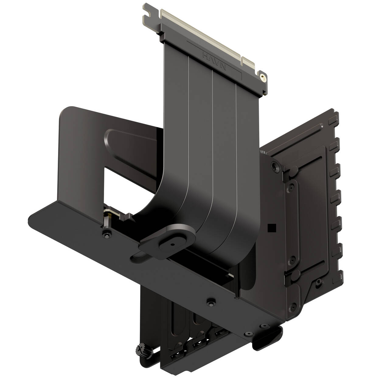 HAVN HS 420 Vertical GPU Mounting Bracket - Black