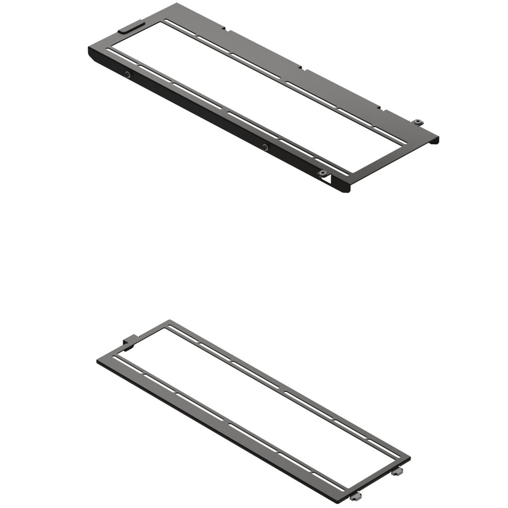 HAVN HS 420 Fan Brackets for 360 mm Radiators - black