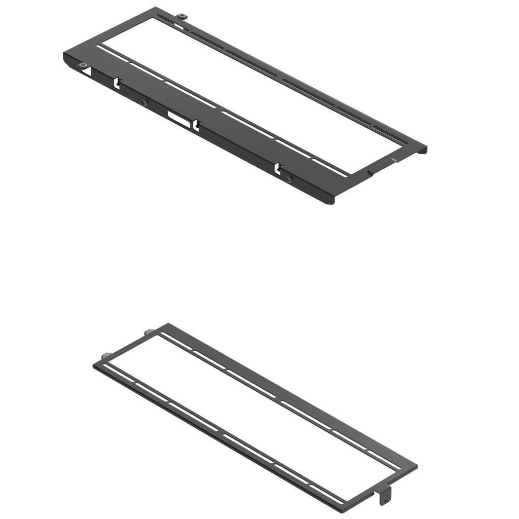 HAVN HS 420 Fan Brackets for 360 mm Radiators - black