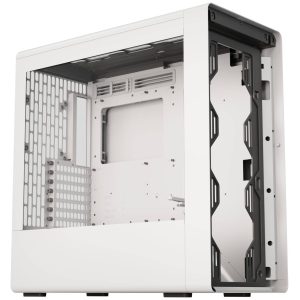 HAVN BF 360 PC Case, Midi Tower, E-ATX, Tempered Glass - White