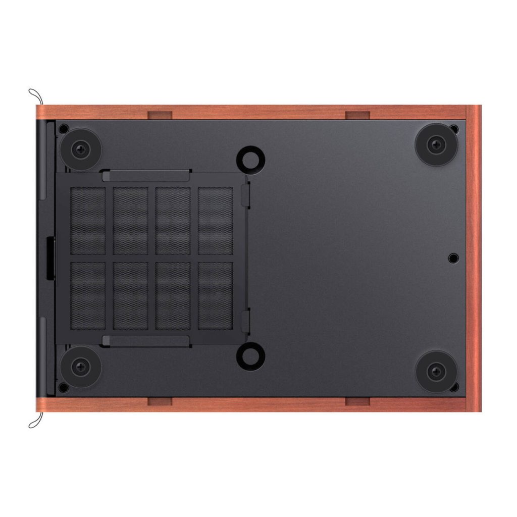Jonsbo T7 PC Case, Mid Tower, mATX, Tempered Glass - black
