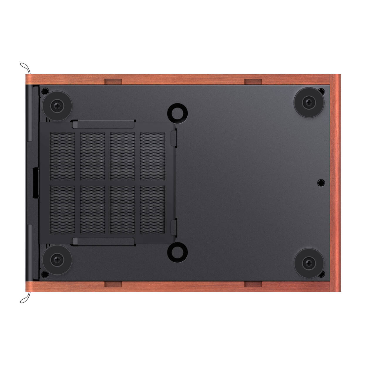 Jonsbo T7 PC Case, Mid Tower, mATX, Tempered Glass - black