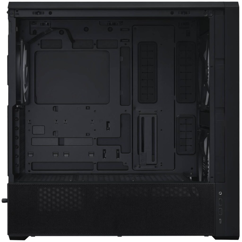 Lian Li LANCOOL 217 INF PC Case, Mid-Tower, Tempered Glass, RGB Lighting - Black : image 4