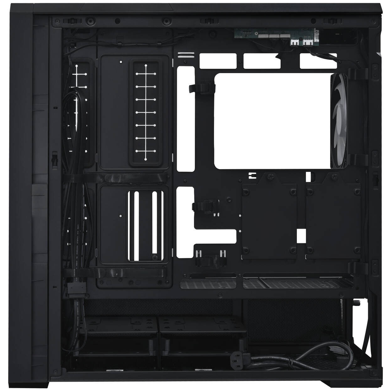 Lian Li LANCOOL 217 INF PC Case, Mid-Tower, Tempered Glass, RGB Lighting - Black : image 5