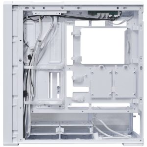 Lian Li LANCOOL 217 INF PC Case, Mid-Tower, Tempered Glass, RGB Lighting - White