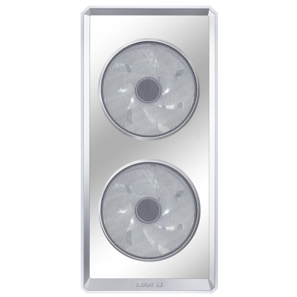 Lian Li LANCOOL 217 INF PC Case, Mid-Tower, Tempered Glass, RGB Lighting - White