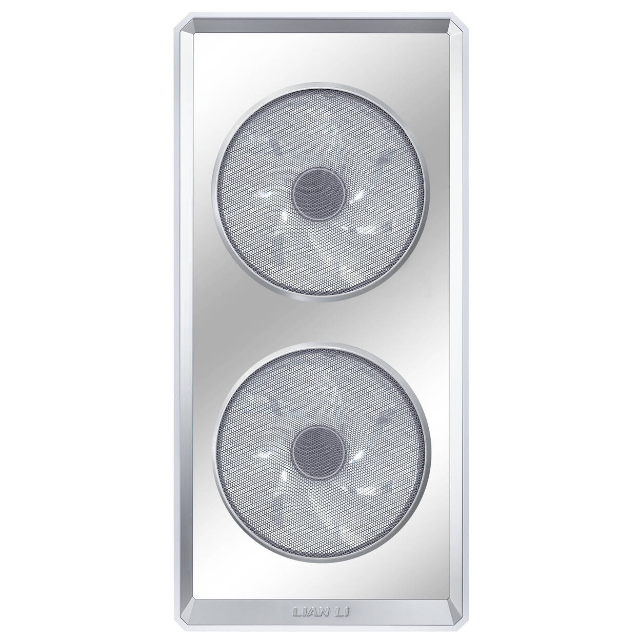 Lian Li LANCOOL 217 INF PC Case, Mid-Tower, Tempered Glass, RGB Lighting - White