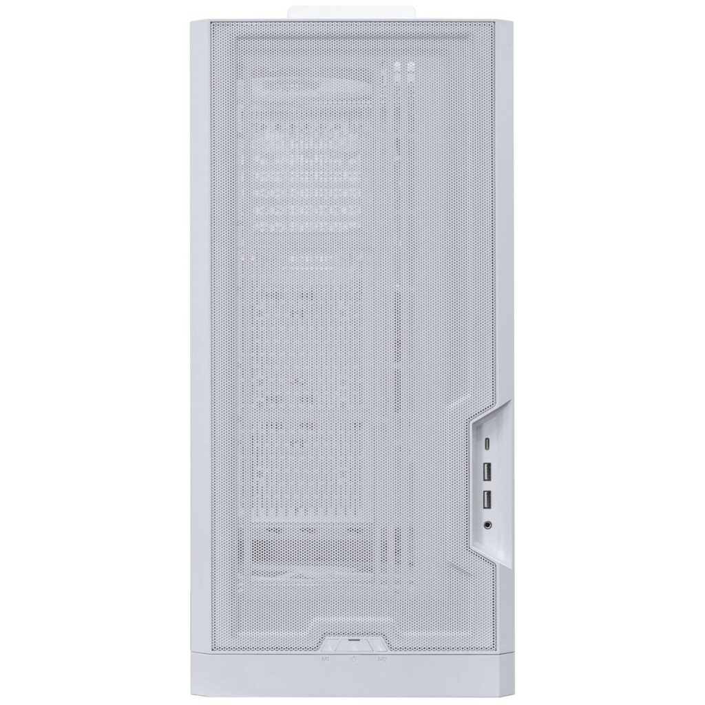 Lian Li LANCOOL 217 INF PC Case, Mid-Tower, Tempered Glass, RGB Lighting - White