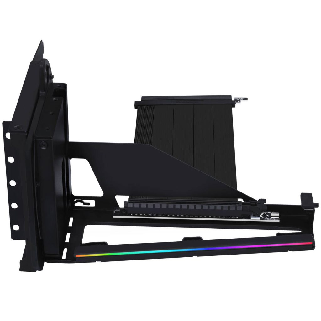 Lian Li Vertical GPU Mounting Kit with PCIe 5.0 Riser Cable - Black - B-Grade