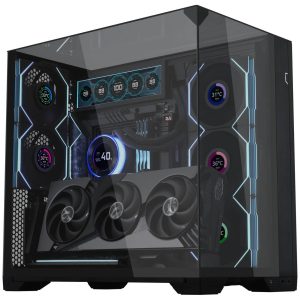 Lian Li Vertical GPU Mounting Kit with PCIe 5.0 Riser Cable - Black - B-Grade
