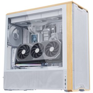 Lian Li Vertical GPU Mounting Kit, with PCIe 5.0 Riser Cable - White