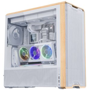 Lian Li Vertical GPU Mounting Kit, with PCIe 5.0 Riser Cable - White