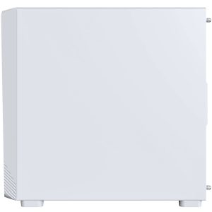 Montech X5M PC Case, Mid Tower, Micro-ATX, ARGB, Tempered Glass - White