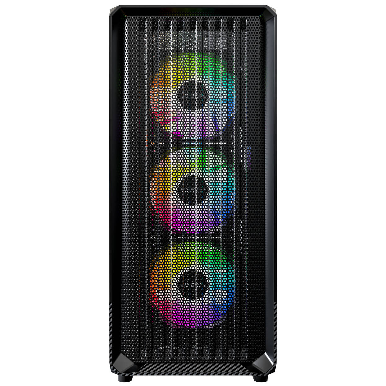 Montech X5 PC Case, Mid Tower, E-ATX, ARGB, Tempered Glass - Black