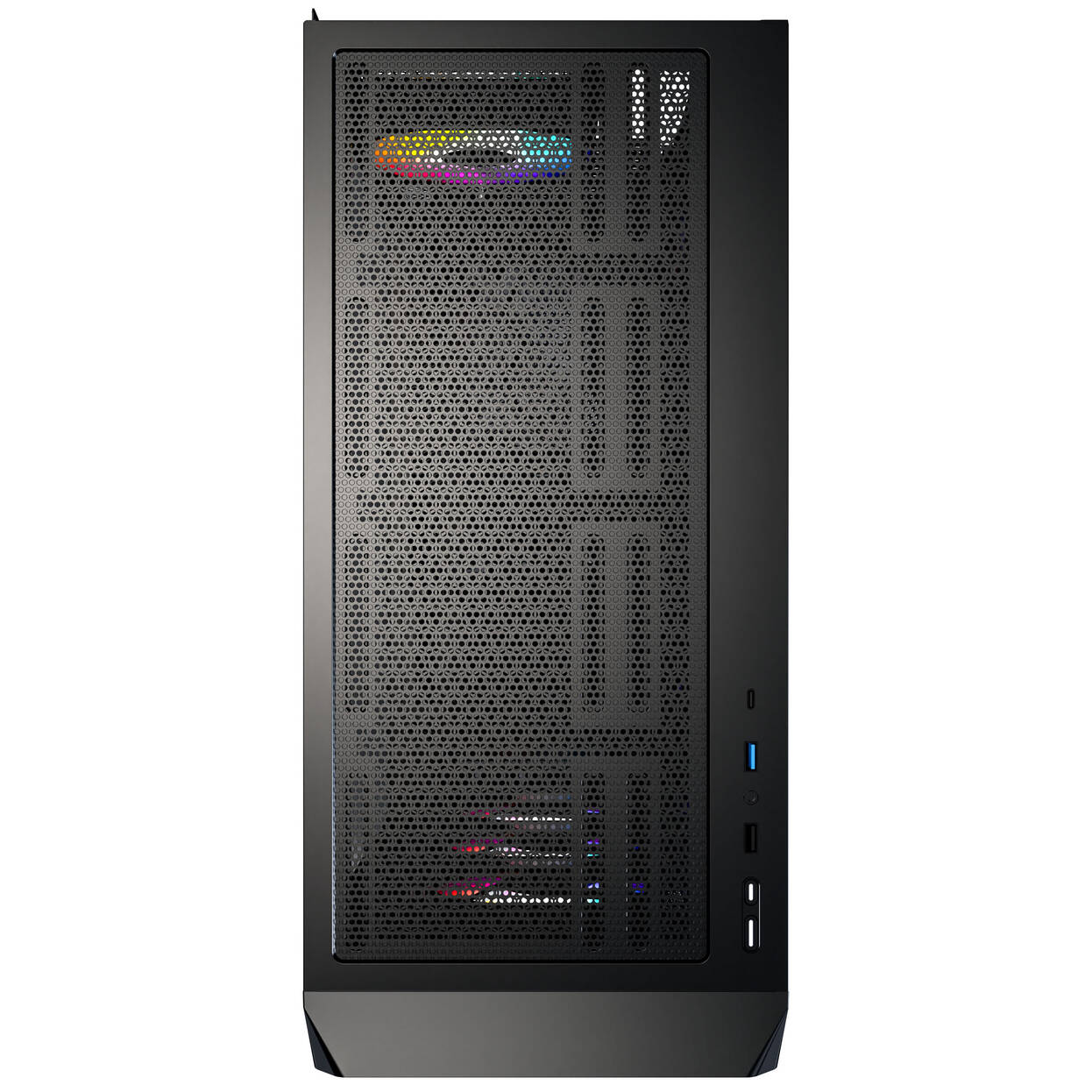 Montech X5 PC Case, Mid Tower, E-ATX, ARGB, Tempered Glass - Black