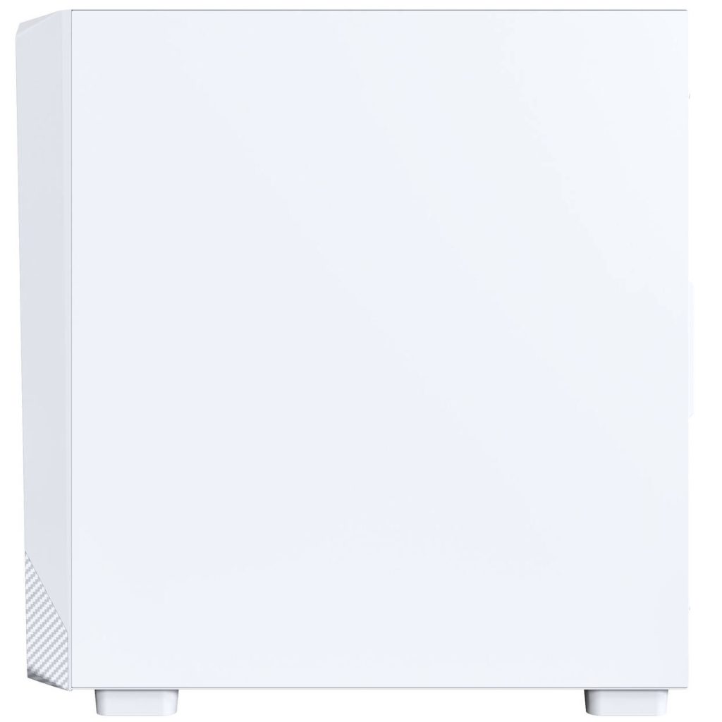 Montech X5 PC Case, Mid-Tower, E-ATX, ARGB, Tempered Glass - White