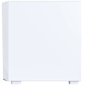 Montech X5 PC Case, Mid-Tower, E-ATX, ARGB, Tempered Glass - White