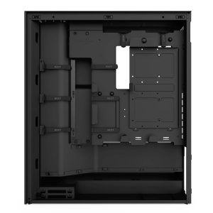 NZXT H7 Flow PC Case, Mid Tower, E-ATX, Tempered Glass - black
