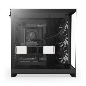 NZXT H9 Flow PC Case, Mid Tower, ATX, Tempered Glass - Black : image 3